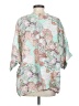 Viola Borghi Teal 3/4 Sleeve Blouse Size S - photo 2