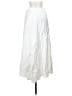 Assorted Brands 100% Viscose Solid White Casual Skirt Size XS - photo 1