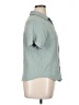 Unbranded 100% Polyester Checkered-gingham Green Short Sleeve Blouse Size XL - photo 4
