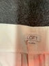 Ann Taylor LOFT 100% Cotton Solid Ivory Shorts Size 8 - photo 3