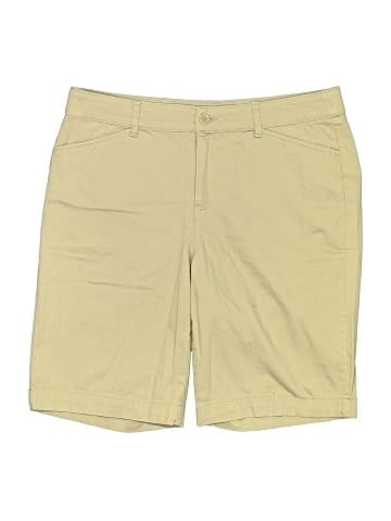 St. John's Bay Khaki Shorts (view 1)