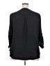 Torrid 100% Polyester Black 3/4 Sleeve Blouse Size 2X Plus (2) - photo 2