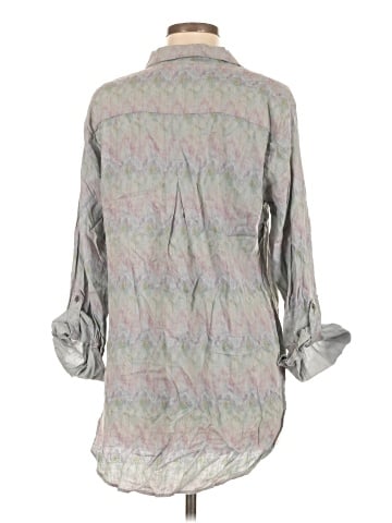 Billy T 3/4 Sleeve Button-Down Shirt (view 2)