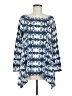Cha Cha Vente Blue 3/4 Sleeve T-Shirt Size L - photo 1