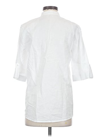 J. McLaughlin 3/4 Sleeve Button-Down Shirt (view 2)