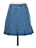 Le Lis 100% Cotton Blue Denim Skirt Size S - photo 1