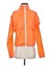 Athleta 100% Polyester Solid Orange Windbreaker Size XS - photo 1