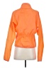 Athleta 100% Polyester Solid Orange Windbreaker Size XS - photo 2