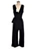 Mia + Tess Solid Black Jumpsuit Size S - photo 2