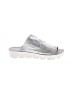 Charles David Silver Gray Wedges Size 6 - photo 1