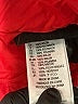 Diesel 100% Nylon Solid Red Jacket Size 16 - photo 4