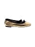 J.Crew Gold Flats Size 5 1/2 - photo 1