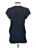 H&M 100% Polyester Blue Short Sleeve Blouse Size 4 - photo 2