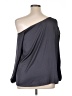 Torrid Gray 3/4 Sleeve Blouse Size Med Plus (00) - photo 2