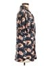 Ocean Current Tropical Blue Short Sleeve Button-Down Shirt Size M - photo 4