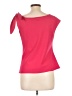 Eliza J Pink Short Sleeve Top Size 8 - photo 2