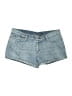 Bongo 100% Cotton Blue Denim Shorts Size 15 - photo 1