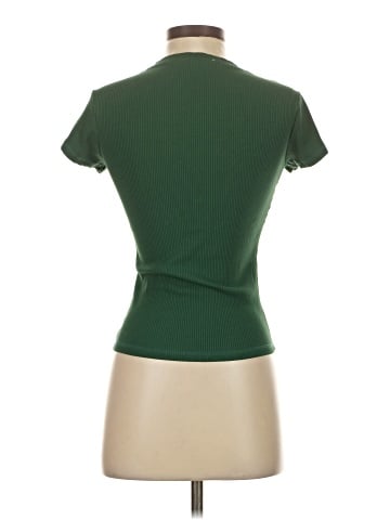 Orange Kiss Short Sleeve Henley (view 2)
