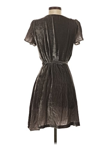 Madewell Velvet Wrap Dress (view 2)