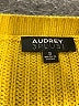 Audrey 3+1 100% Acrylic Yellow Pullover Sweater Size S - photo 7