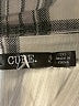 Cure Plaid Gray 3/4 Sleeve Blouse Size 2X - photo 7