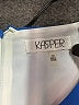 Kasper Color Block Blue Black Cocktail Dress Size 10 - photo 7