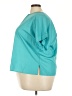 Unbranded 100% Polyester Teal Short Sleeve Top Size 4X - photo 5