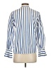 J.Crew 100% Cotton Stripes Blue Long Sleeve Blouse Size XS - photo 2