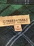 Assorted Brands Plaid Green Long Sleeve Blouse Size M - photo 7
