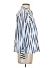 J.Crew 100% Cotton Stripes Blue Long Sleeve Blouse Size XS - photo 4