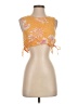 Assorted Brands Orange Sleeveless Blouse Size S - photo 1