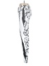 Noli Graphic White Leggings Size M - photo 5
