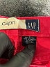 Gap 100% Cotton Red Jeans Size 6 - photo 7