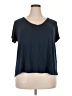 Studio Ko Blue Short Sleeve T-Shirt Size 3X - photo 1