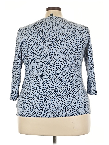 Karen Scott 3/4 Sleeve Top (view 2)