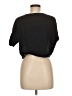 Everlane 100% Cupro Black Short Sleeve Top Size 8 - photo 2
