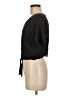 Everlane 100% Cupro Black Short Sleeve Top Size 8 - photo 5