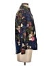 Chico's Floral Blue Long Sleeve Blouse Size XS Petite (00) - photo 4