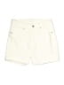 Jeans Solid Ivory Shorts Size 8 - photo 1