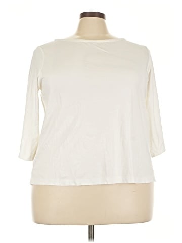 Martha Stewart 3/4 Sleeve T-Shirt (view 1)