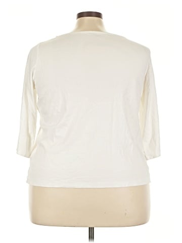 Martha Stewart 3/4 Sleeve T-Shirt (view 2)