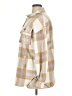 Unbranded 100% Polyester Plaid Ivory Coat Size XL - photo 5