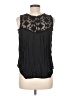 Fever Black Sleeveless Blouse Size M - photo 2