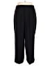 Emme Solid Black Dress Pants Size 20 - photo 2