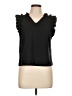 J.Crew Factory Store Black Sleeveless Blouse Size L - photo 1
