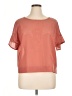 prologue 100% Polyester Orange Short Sleeve Blouse Size XL - photo 1