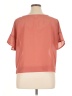 prologue 100% Polyester Orange Short Sleeve Blouse Size XL - photo 2