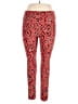 Lularoe Paisley Red Leggings Size 1X (estimated) - photo 1