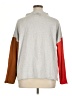 Peace Love World Color Block Gray Sweatshirt Size 1X - photo 2