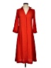 H&M 100% Polyester Red Casual Dress Size 0 - photo 1